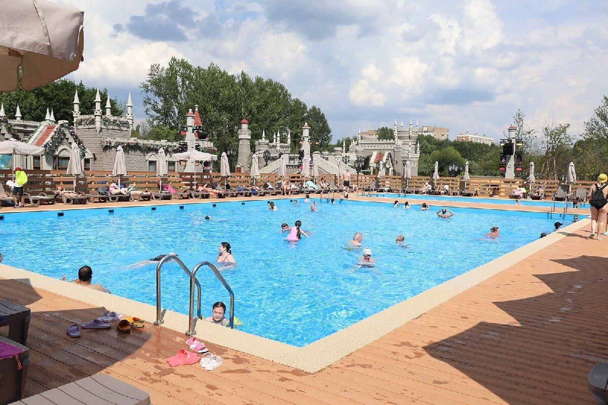 Бассейн фестиваля «Московские сезоны» в СВАО