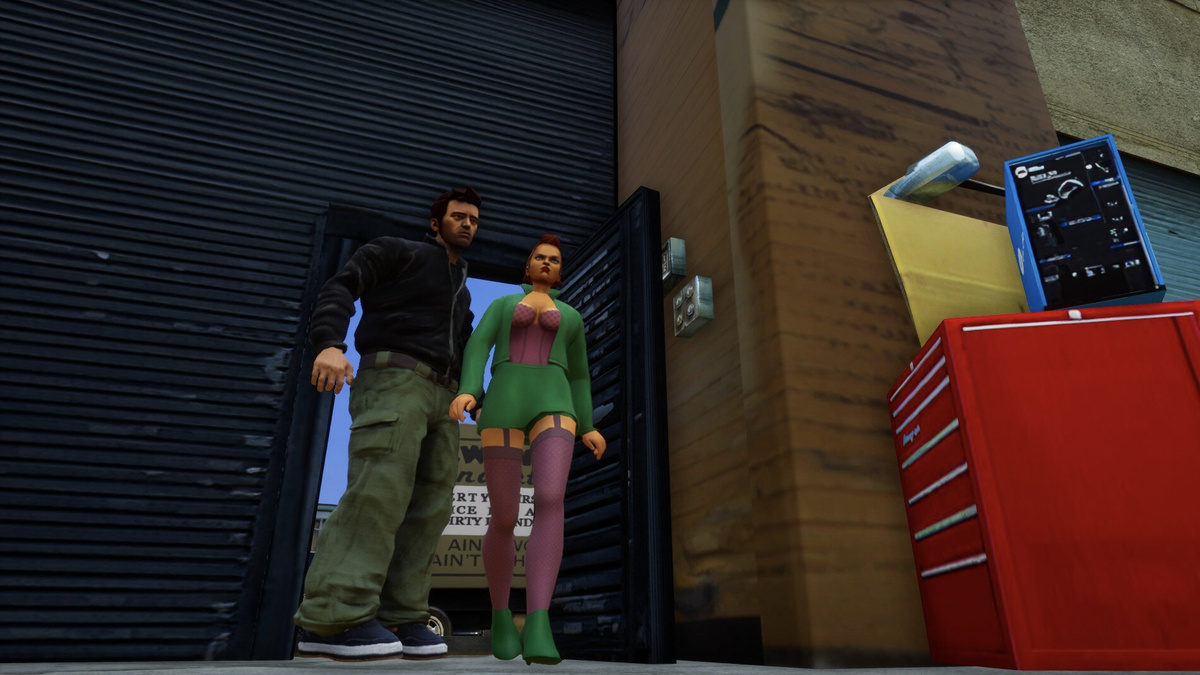 Скриншот из игры "Grand Theft Auto III"