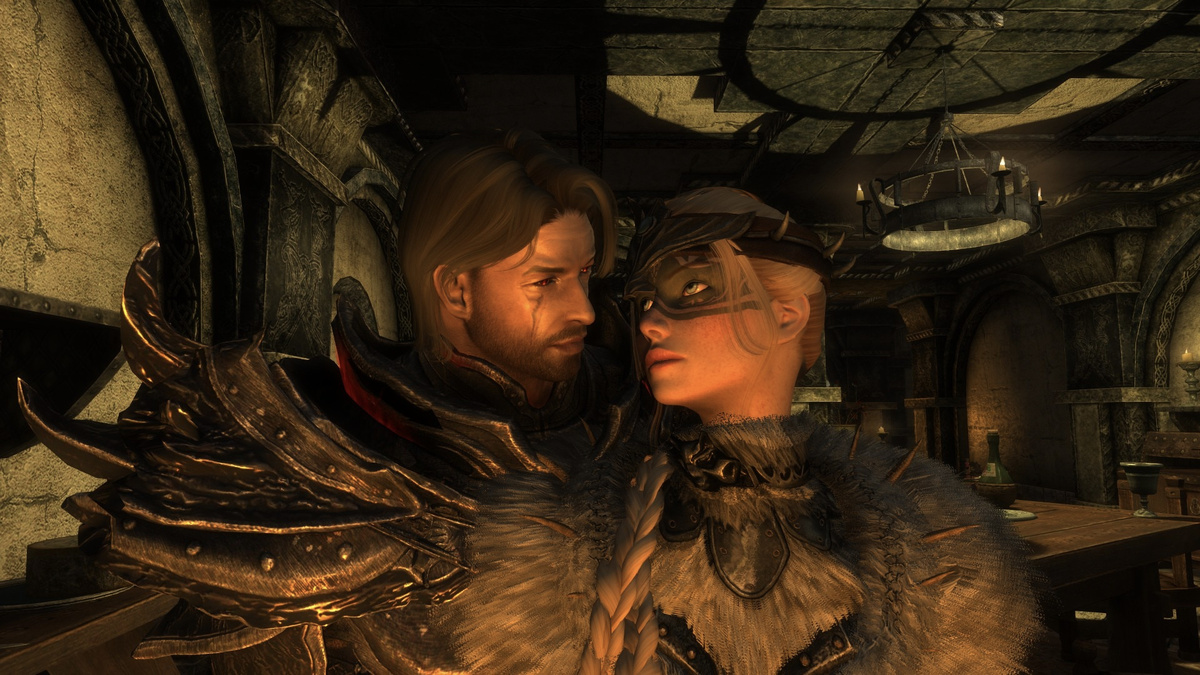 Скриншот из игры "Skyrim"