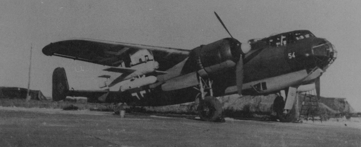 Hs 293 под крылом Do 217