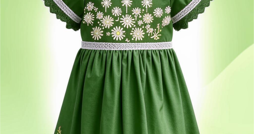 Учусь шить с нуля. Мой опыт работы с нейросетью для создания фасонов одежды. Часть 1 – летнее платье для девочки