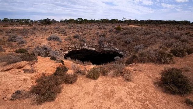 Вход в пещеру 