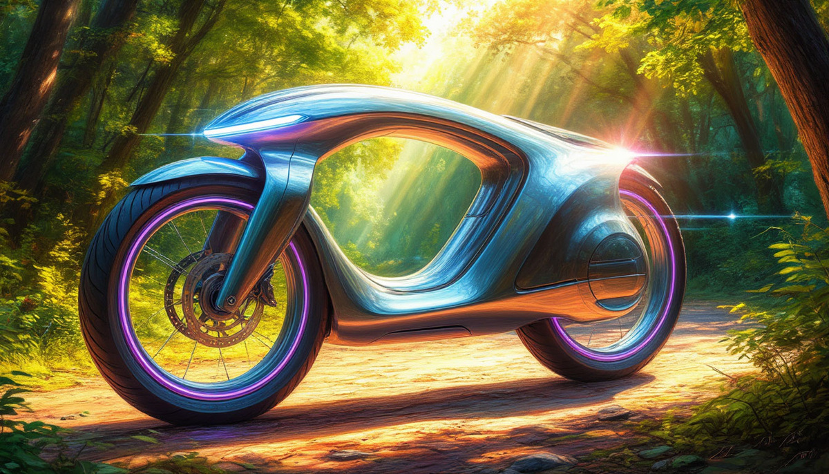 Велосипед будущего сам будет ездить, за вас, на природу, фотографировать красивое тоже будет он, и дышать свежим воздухом придётся ему.