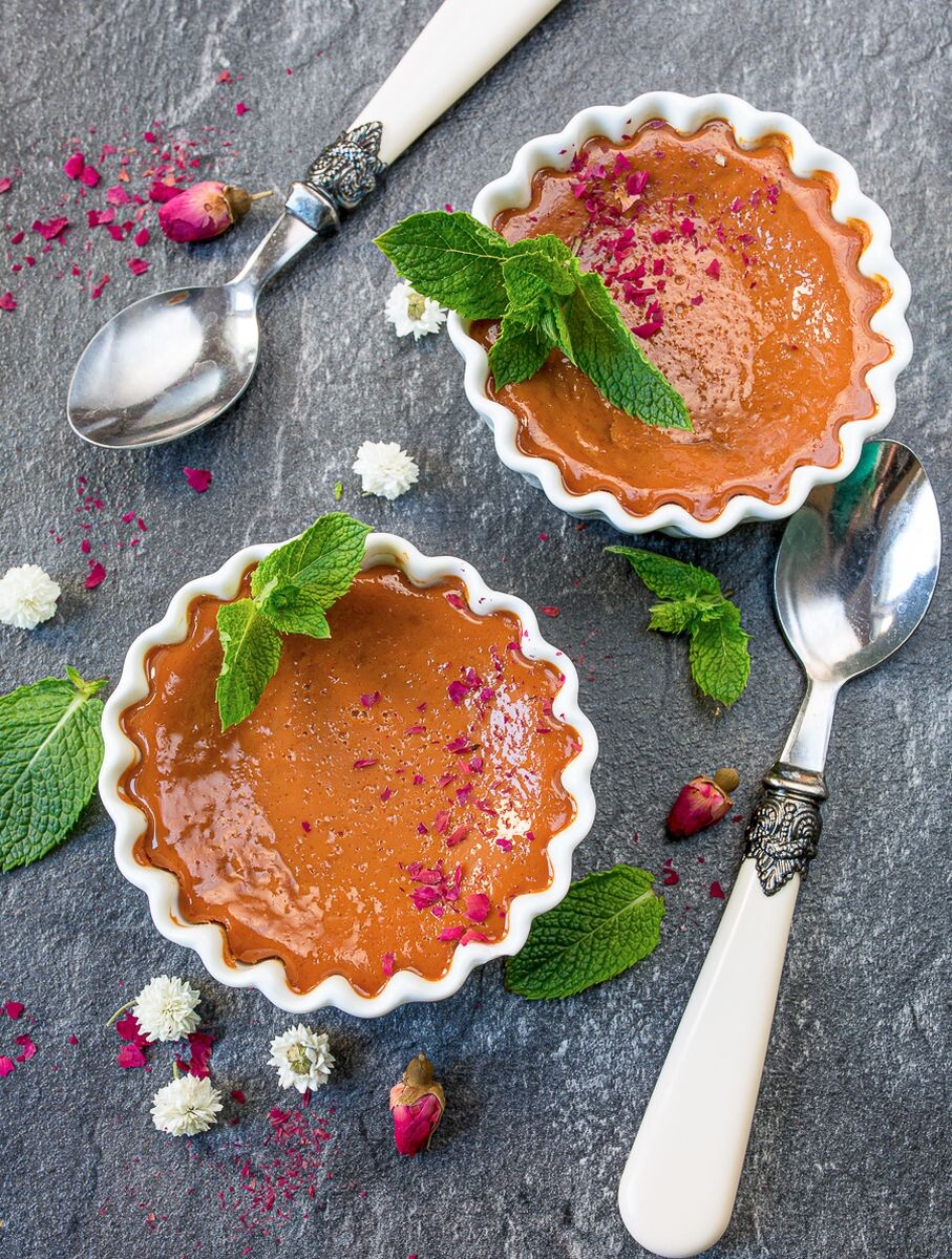     Простой карамельный пудинг