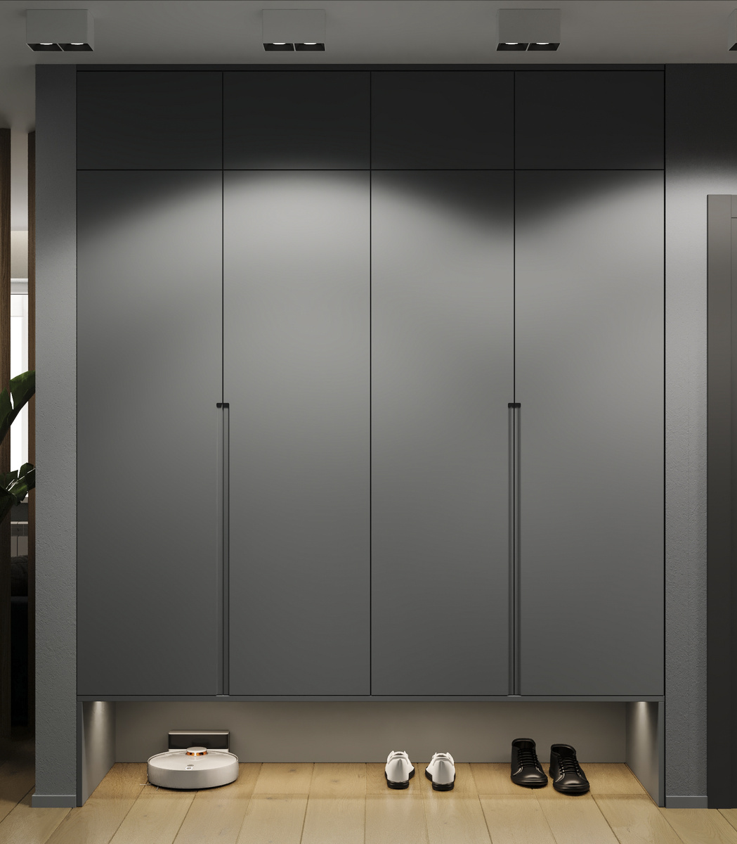 Шкаф из дизайн-проекта компании Стройка Века