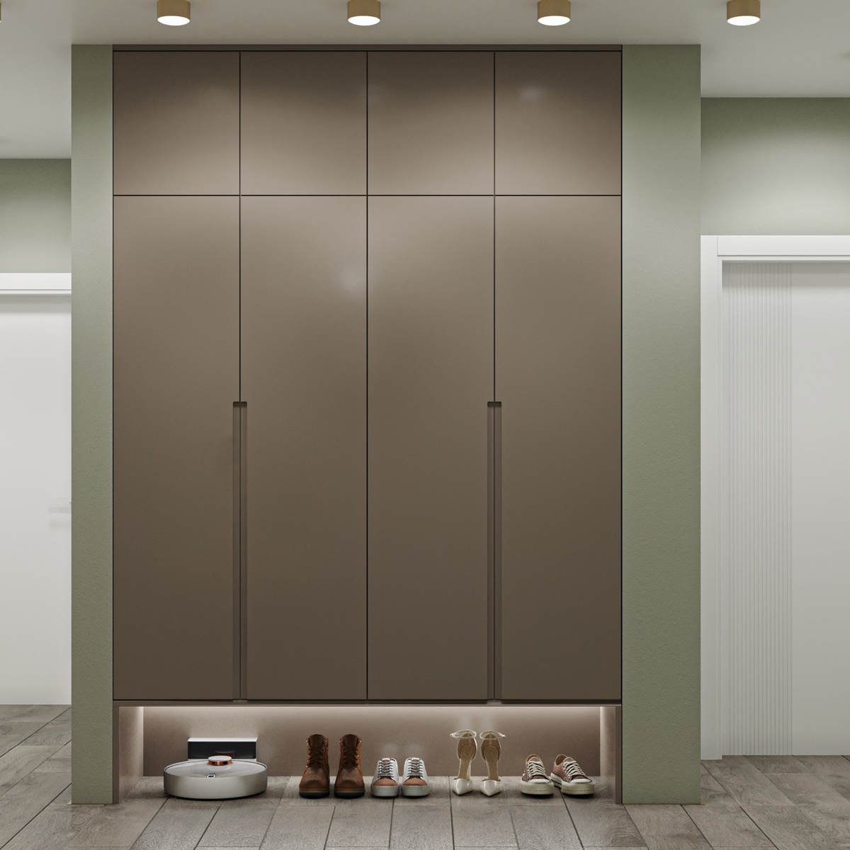 Шкаф из дизайн-проекта компании Стройка Века