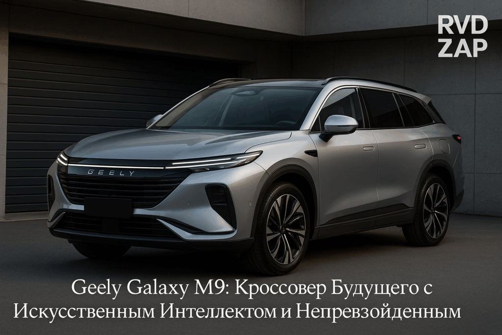    Geely запускает кроссовер Galaxy M9 с ИИ admin