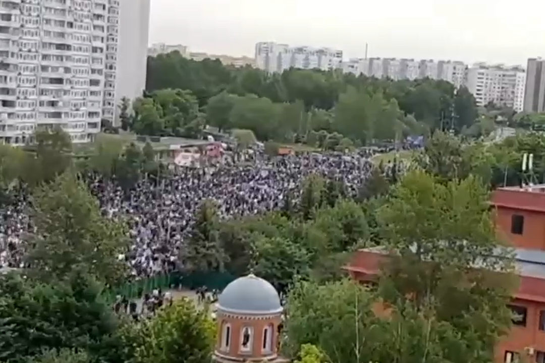 Скриншот видео из соцсетей