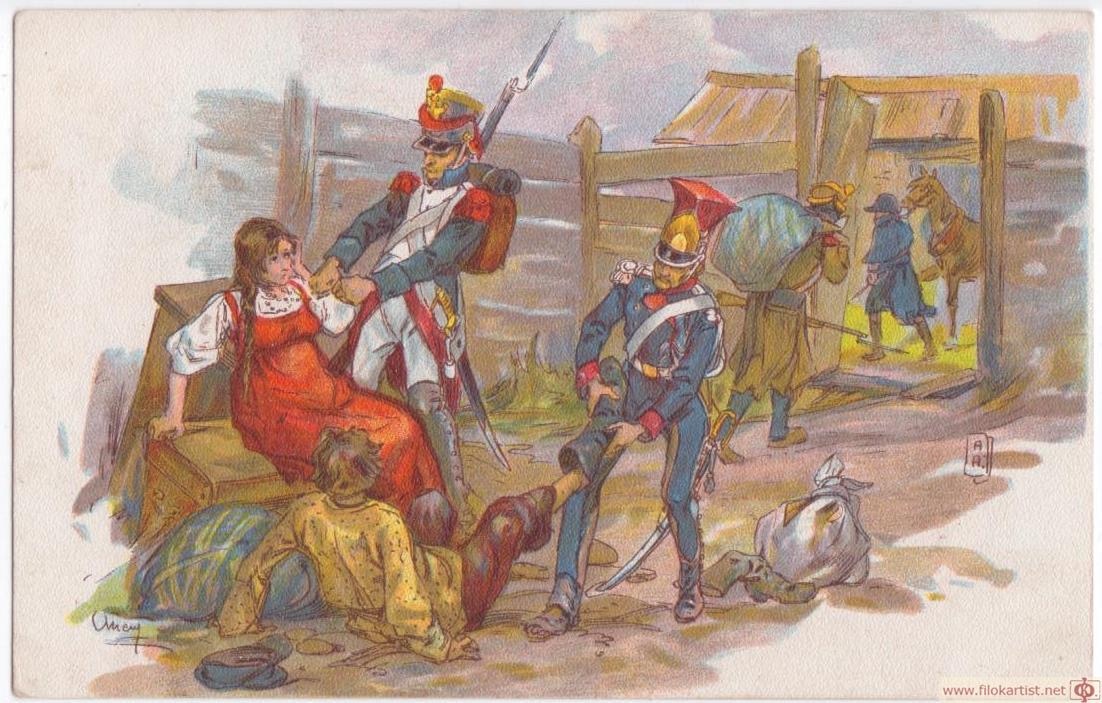 Мародёры в деревне