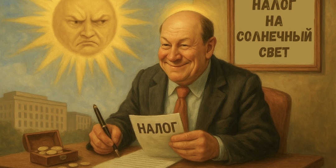 Налог на солнечный свет: миф, реальность и бюрократический абсурд