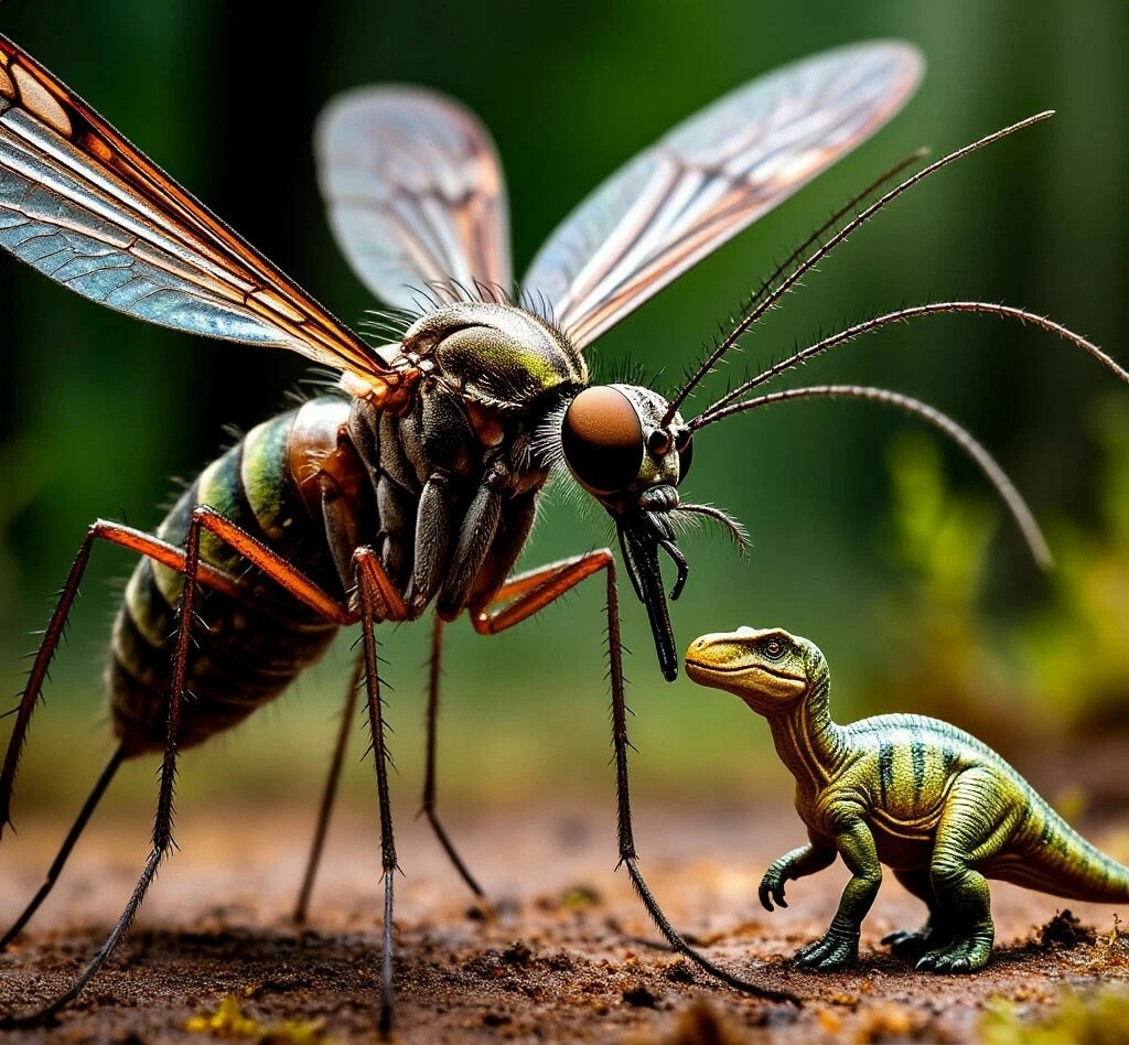 Возможный облик гигантского комара