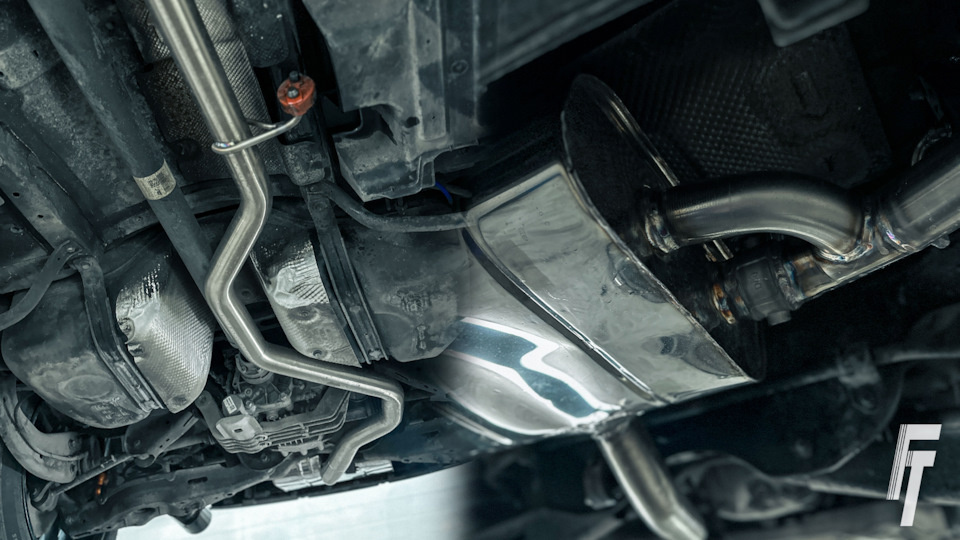 Выхлопная система с регулировкой на Haval Dargo