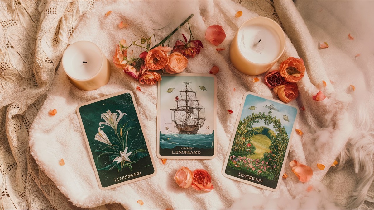 Лилии Корабль Крест 