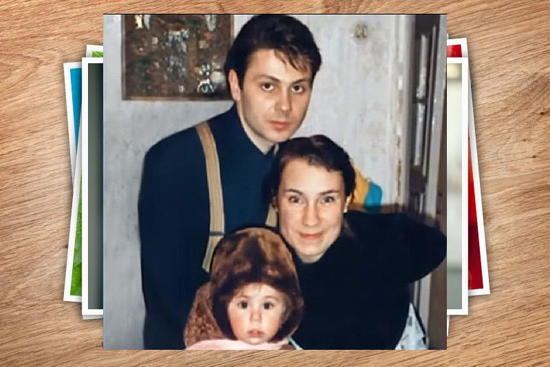 Ольга Тумайкина с Андреем и дочерью