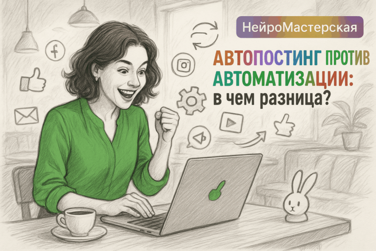    Автопостинг против автоматизации: в чем разница? Оксана Солдатова