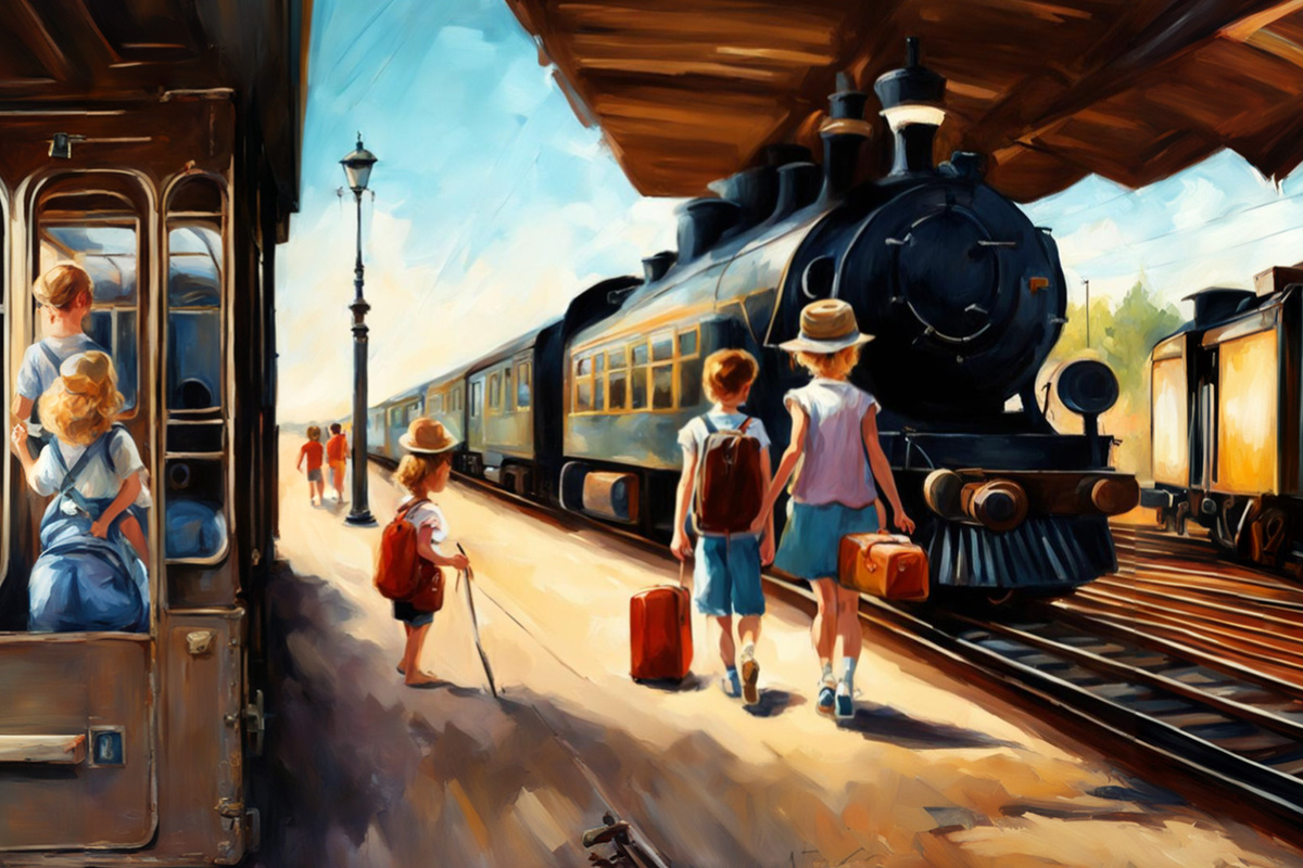 Транспорт будет курсировать до Зеленоградска.  Фото: Изображение сгенерировано нейросетью Kandinsky 3.1