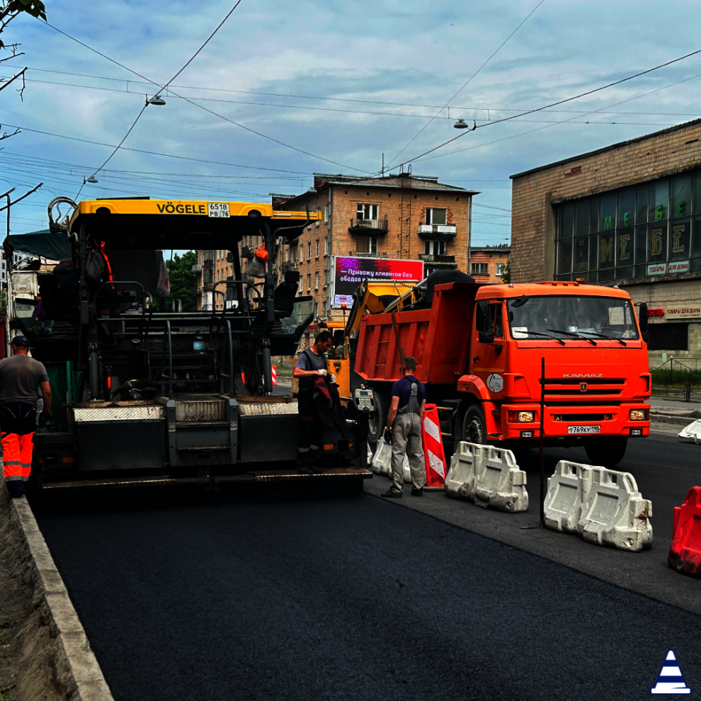    Улица Бабушкина в Невском районе получает обновление инфраструктуры