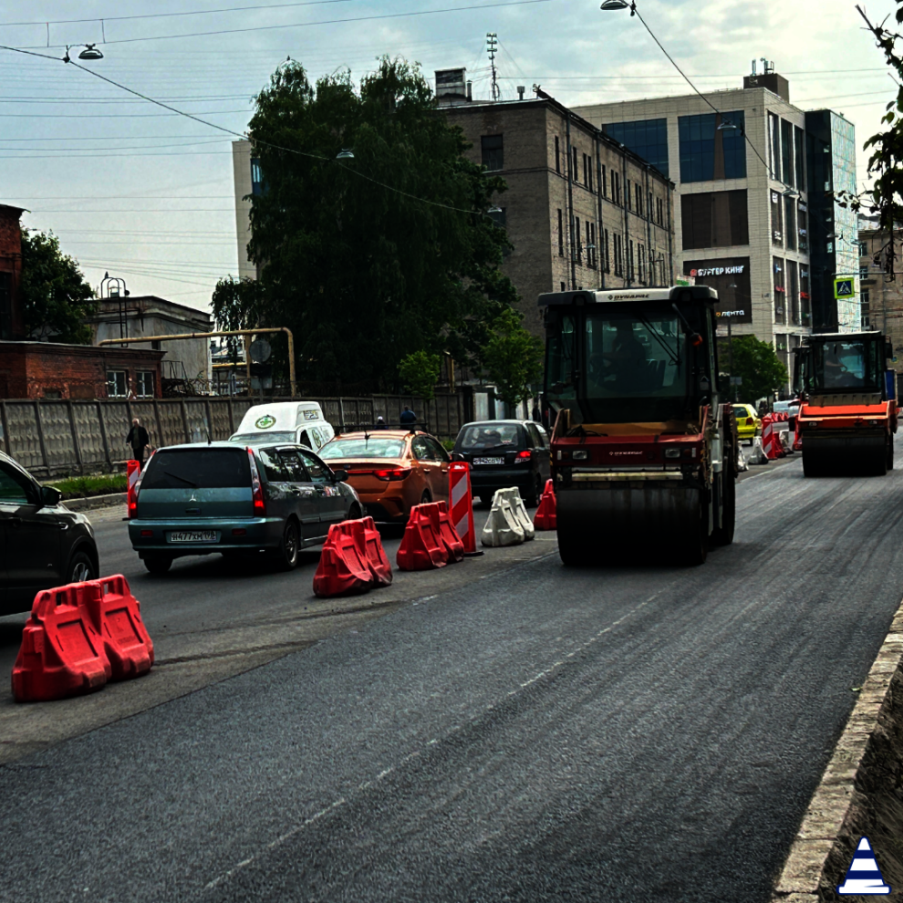    Улица Бабушкина в Невском районе получает обновление инфраструктуры