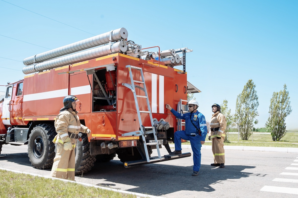    Сотрудники «Газпромнефть-Оренбурга» спасли село от пожара Марина Шарт