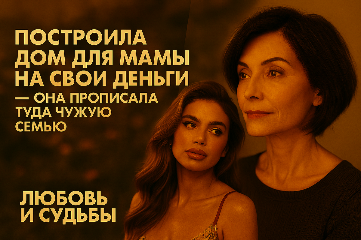 Построила дом для мамы на свои деньги — она прописала туда чужую семью