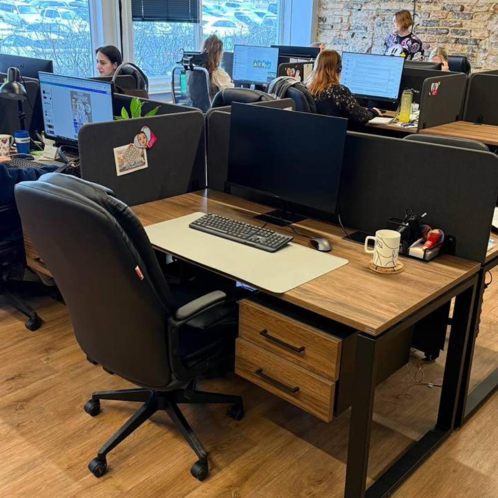 Так выглядит рабочее место в INNORTO – в компании, где заботятся о здоровье и счастье сотрудников