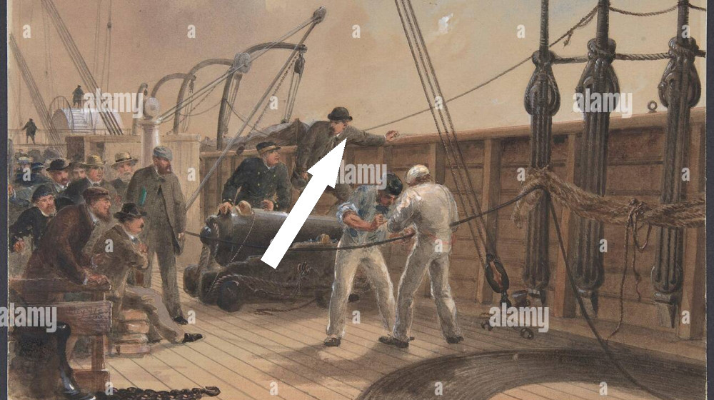    Секретный корабль-цилиндр XIX века который мог пересечь Атлантику за 36 часов