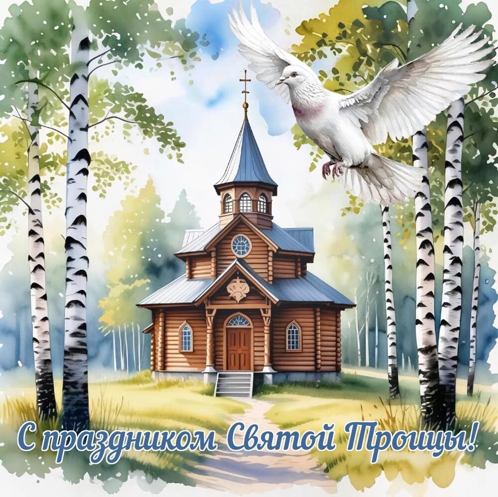    Открытка к празднику Троицы 2025 Фото: АиФ