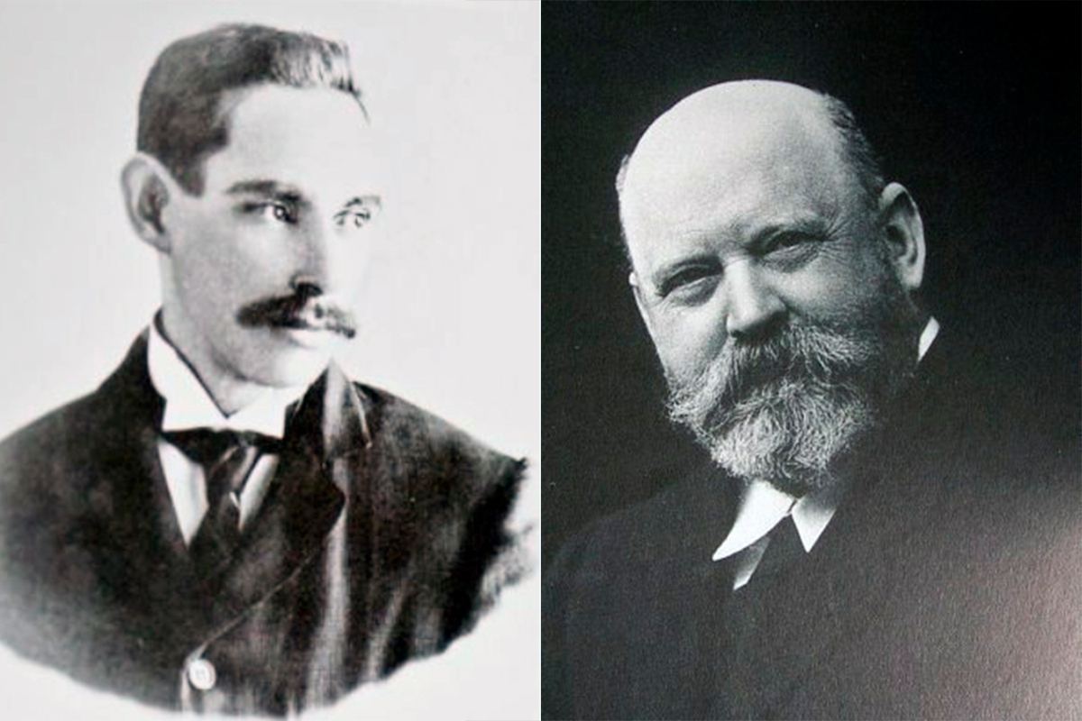 Алберт Стьюарт Мик и Уолтер Ротшильд. Фото из открытых источников 