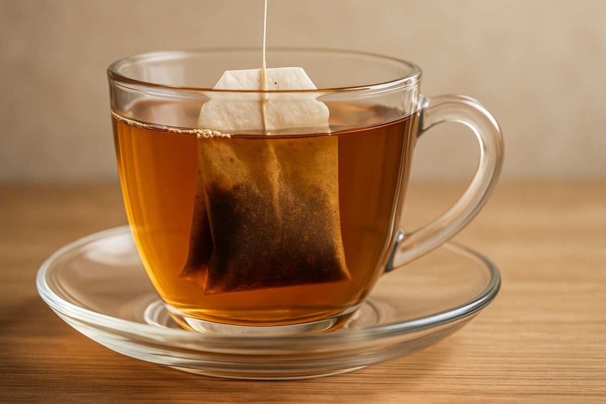    Чайные пакетики могут выделять в напиток вредные вещества, но не все