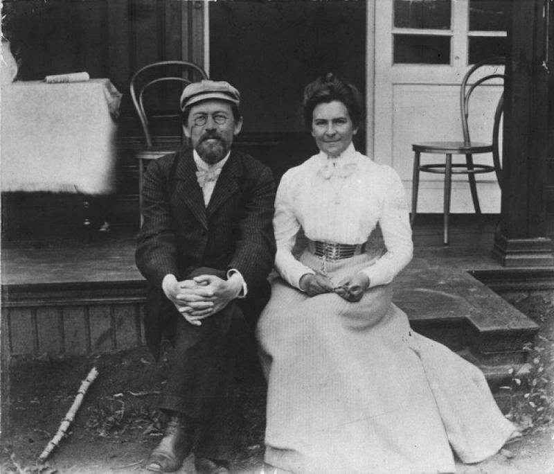 Антон Чехов и Ольга Книппер, 1901 год © Музей МХАТ
