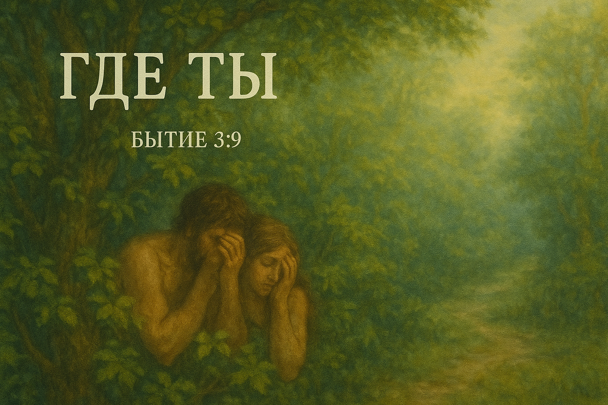 «Где ты?» (Бытие 3:9)