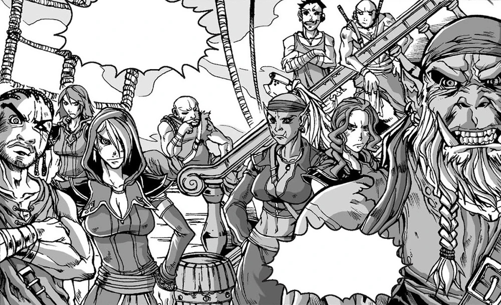 Команда Джериаса Бладвейна на Гарроте