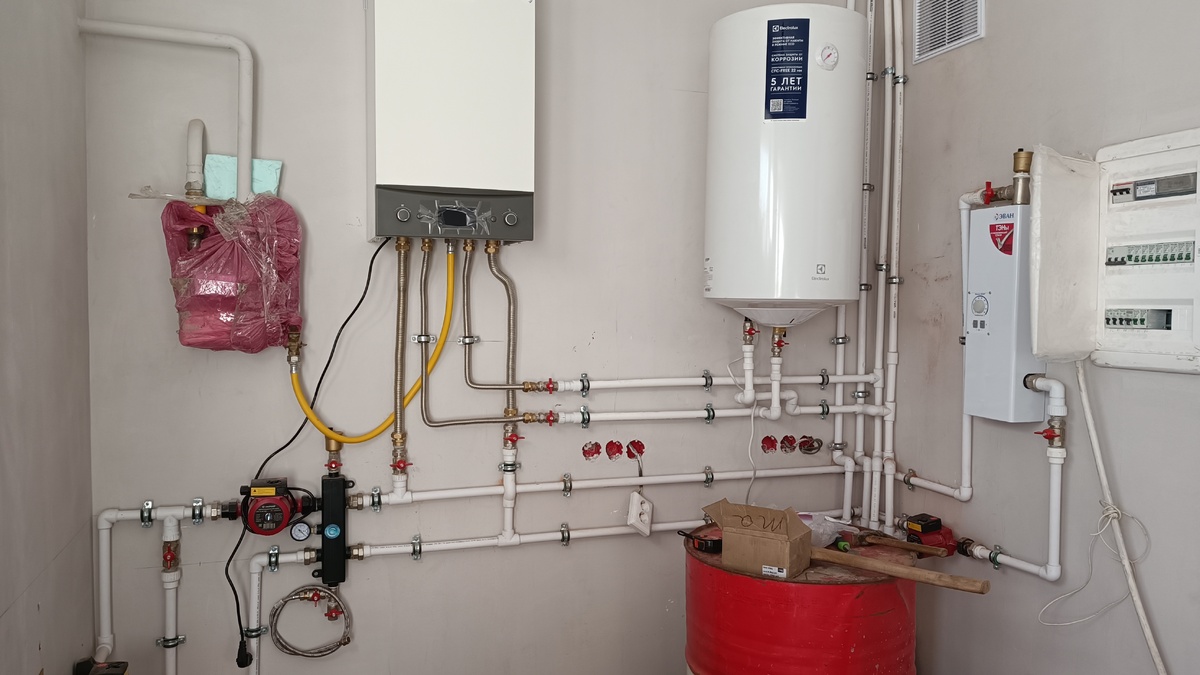 Двухконтурный котел с бойлером по бюджету