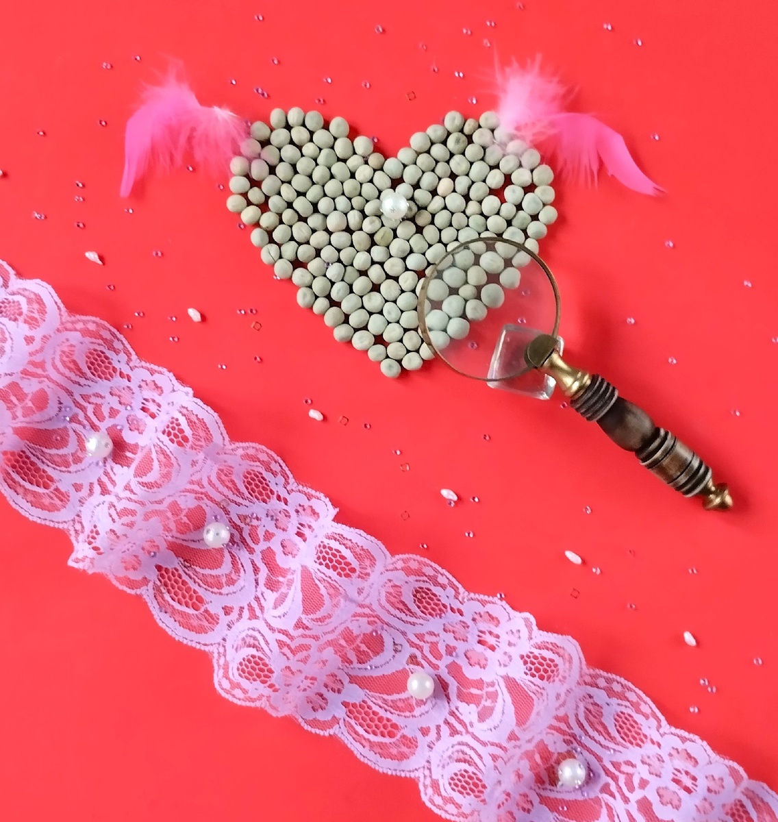 Горох сорт "Мадрас" для выращивания микрозелени.