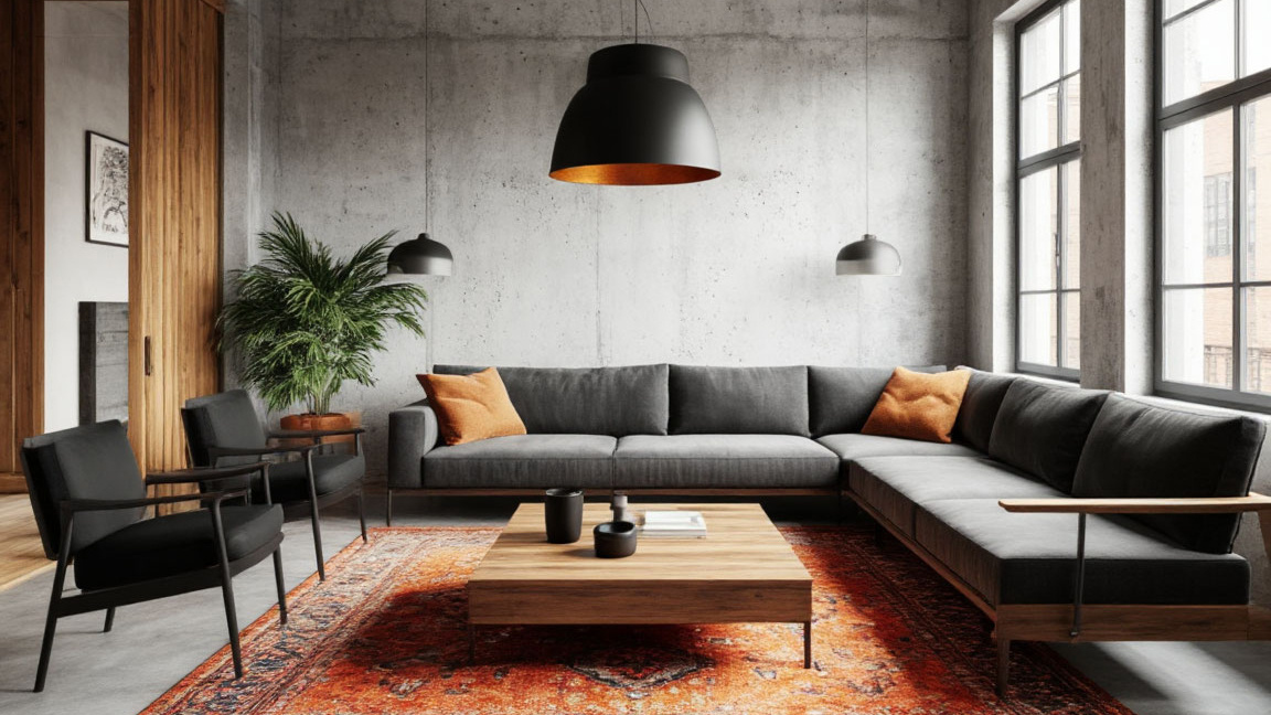 Гостиная в апартаментах. Автор проекта Нина Штромберг