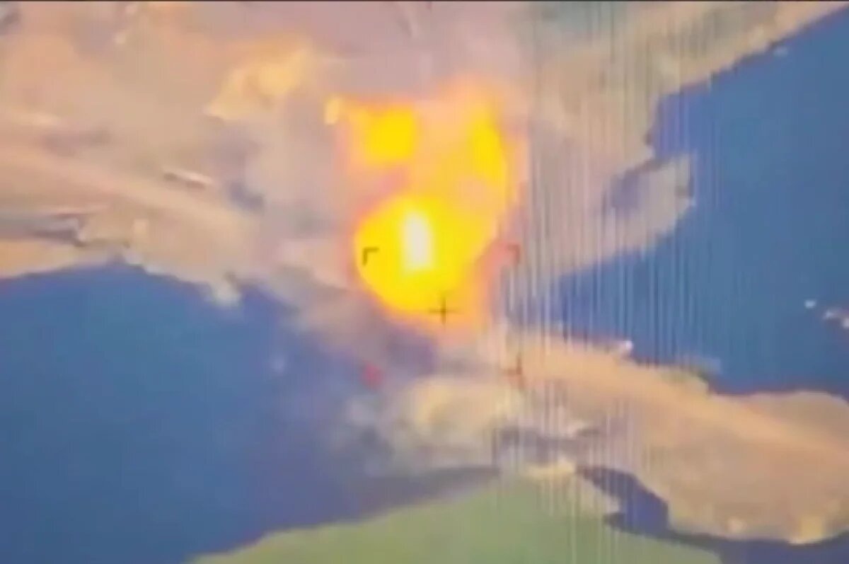    ВС РФ разрушили важную для ВСУ переправу через реку Оскол в районе Купянска