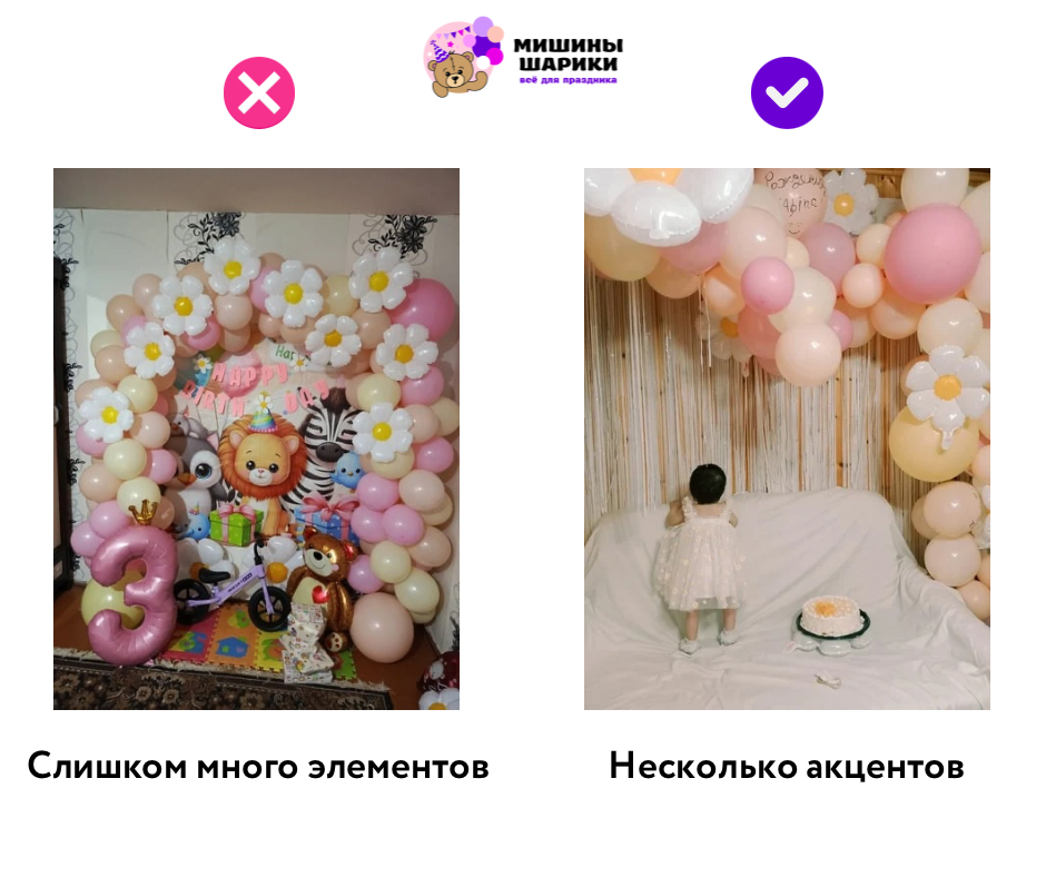 Фотозона для девочки