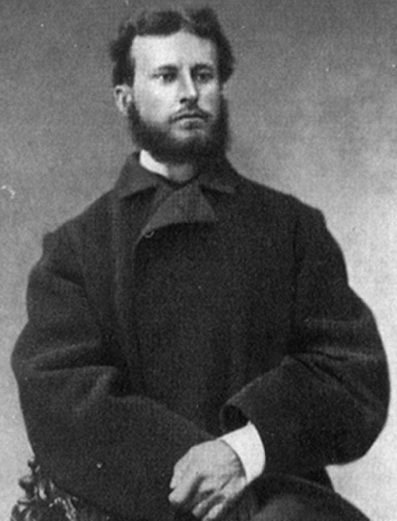 Василий Верещагин. Фотография 1860-х гг.