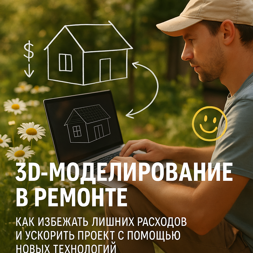    3D-моделирование в ремонте: как избежать лишних расходов и ускорить проект с помощью новых технологий