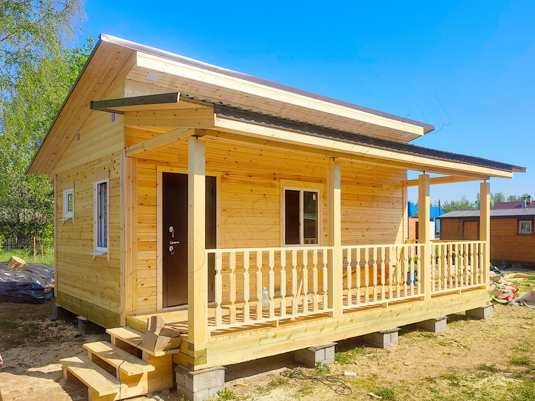 Дом из бруса в посёлке Сазоново