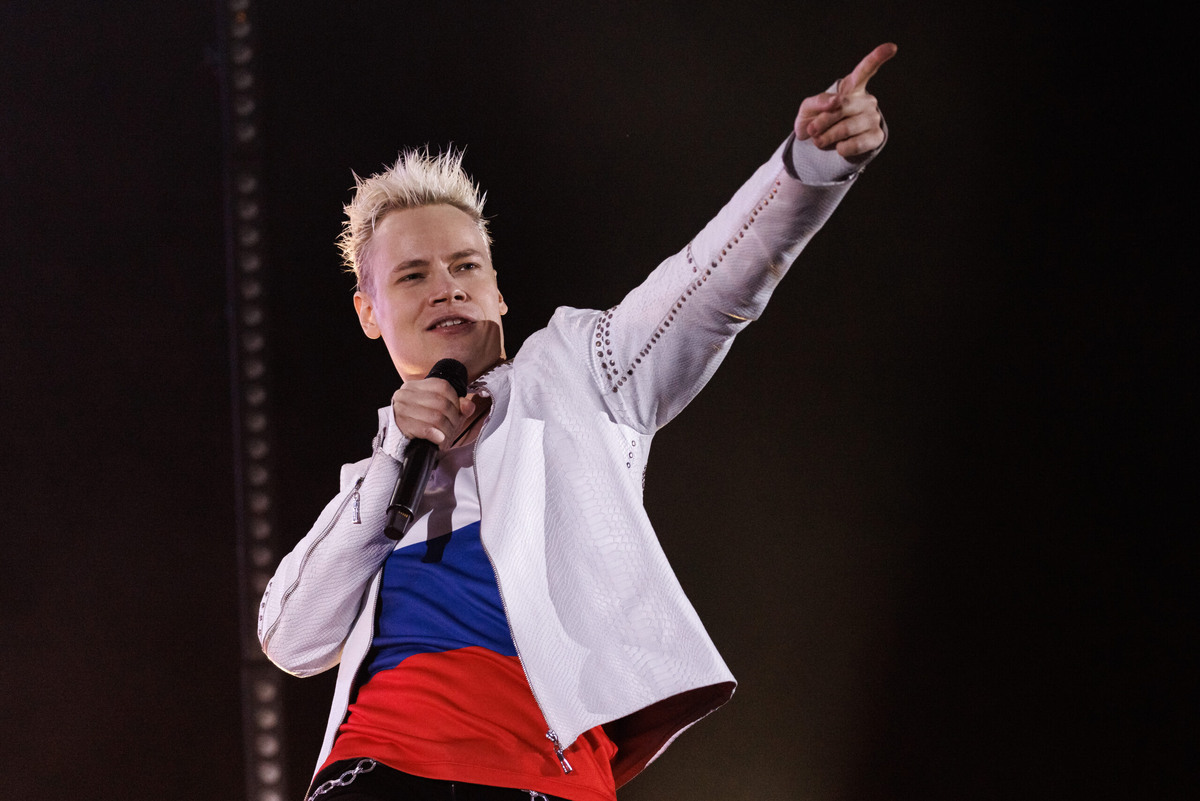    Стала известа песня Shaman для «Интервидения». Фото: Sergey Elagin / Business Online / www.globallookpress.com