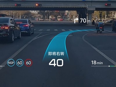    XPeng и HUAWEI представили 87-дюймовый проекционный AR-дисплей для автомобилей