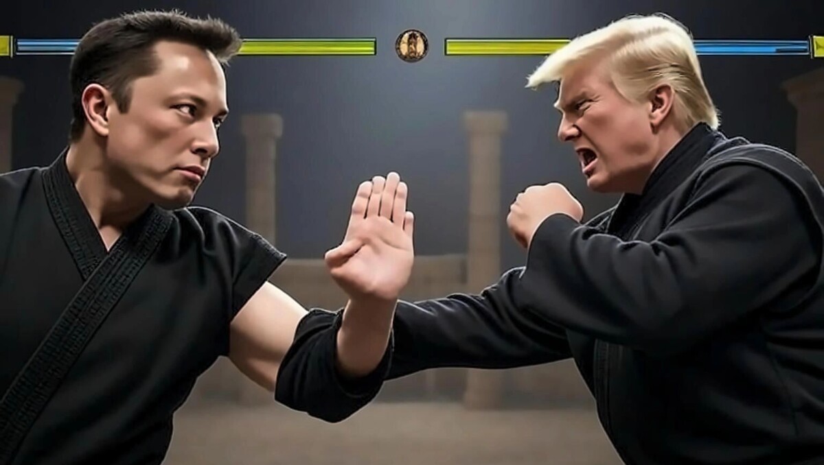 Ссора Маска и Трампа может поменять расклад в космонавтике. Источник: Grok