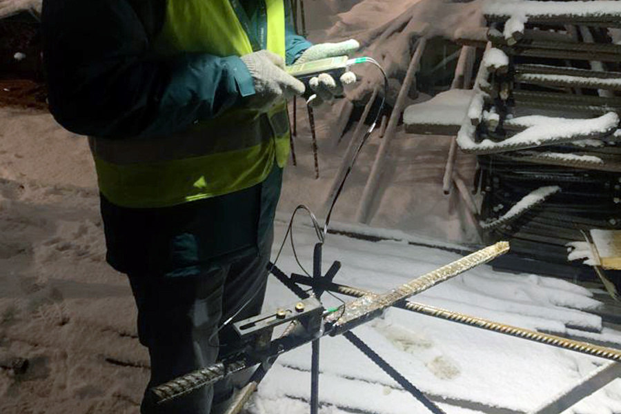 Контроль качества сварного шва.