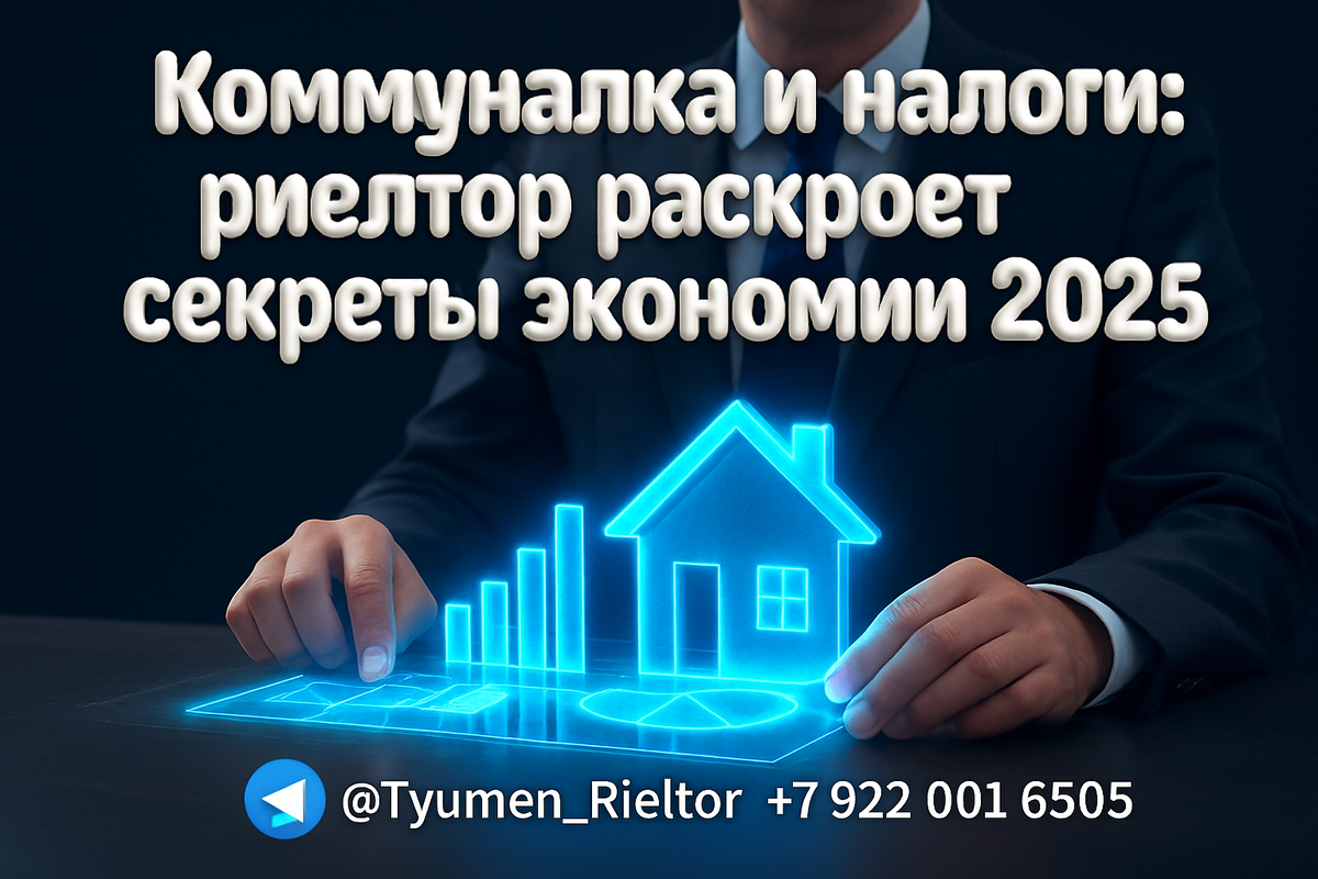    Коммуналка и налоги: риелтор раскроет секреты экономии 2025. Святослав Шакин