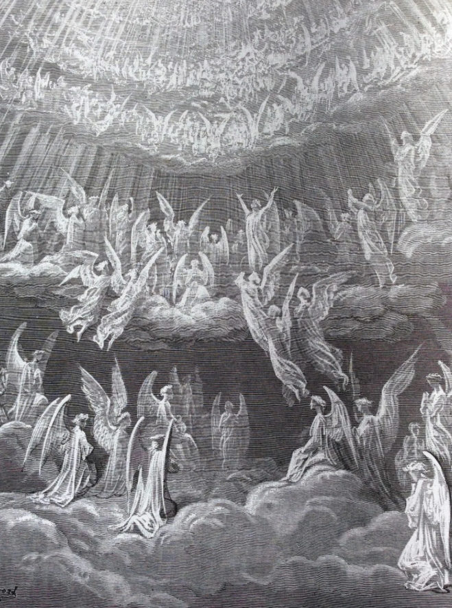 Небесная иерархия глазами Гюстава Доре