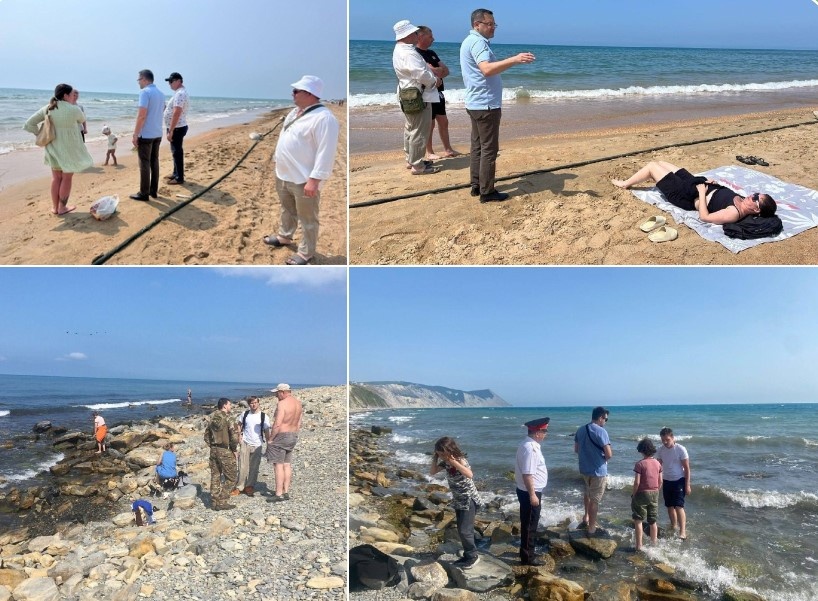 Мониторинговые группы проводят разъяснительную работу с жителями и туристами в Анапе