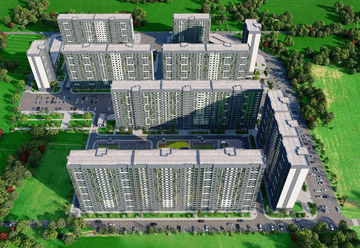 Проект и план застройки ЖК Друг в Краснодаре