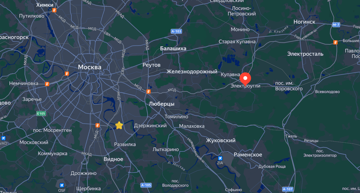 Звездочка - дом.