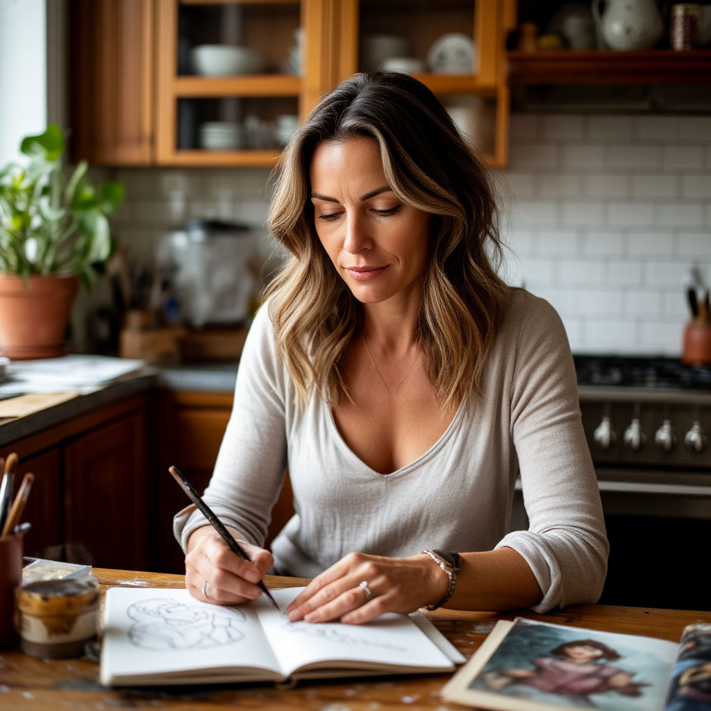 Такой увидела Тамару нейросеть "Шедеврум"